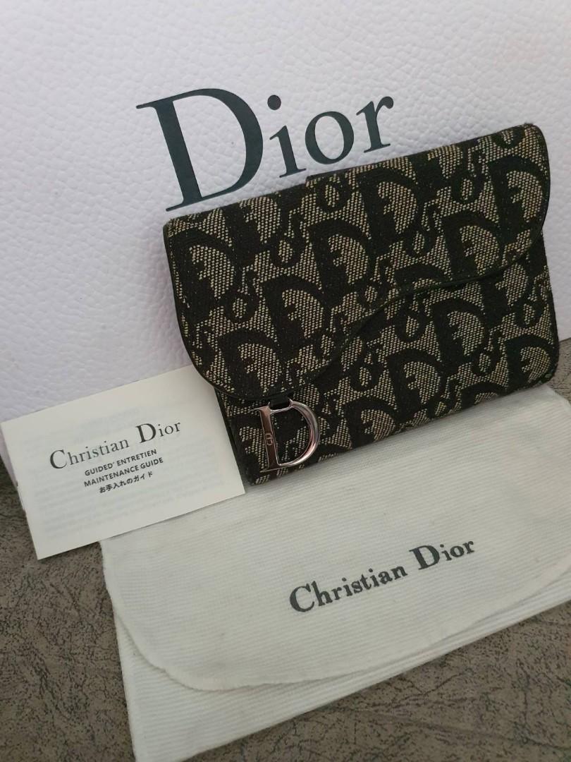 Dior saddle wallet, Luxury, Bags & Wallets on Carousell