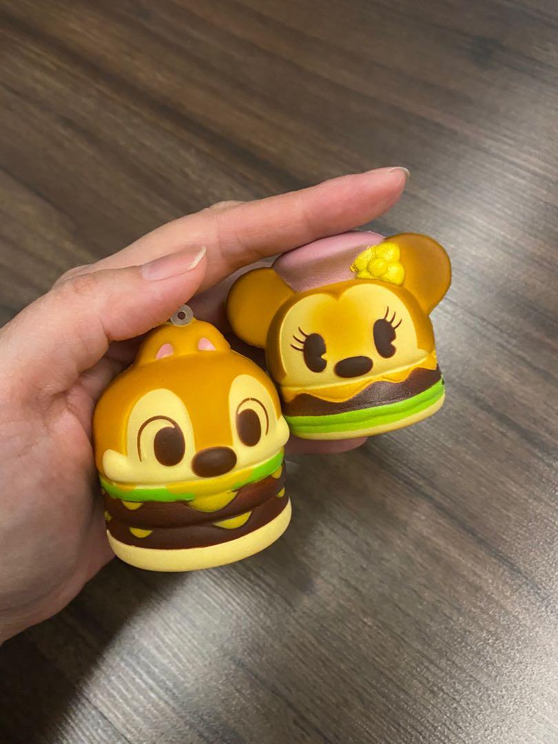 Disney Minnie and chip squishy, Hobbies & Toys, Collectibles ...