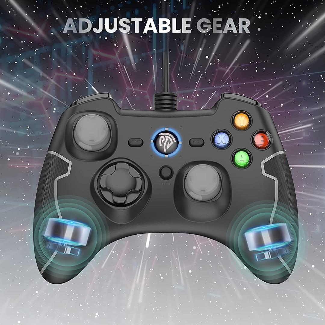 EasySMX Wired Gaming Controller,PC Game Controller Joystick with Dual