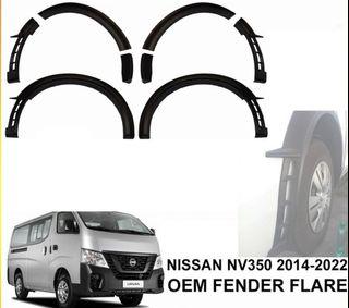 ELECTROVOX Nissan NV350 2014 to 2022 OEM Sporty Fender Flare SLIM TYPE