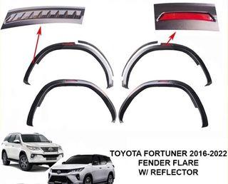 ELECTROVOX Toyota Fortuner 2016 to 2022 OEM Fender Flare SLIM TYPE