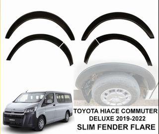 Toyota Hiace Commuter Deluxe 2019 to 2022 OEM Fender Flare SLIM TYPE