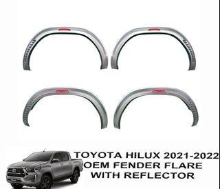 ELECTROVOX Toyota Hilux G 2021 to 2022 OEM Fender Flare With Reflector