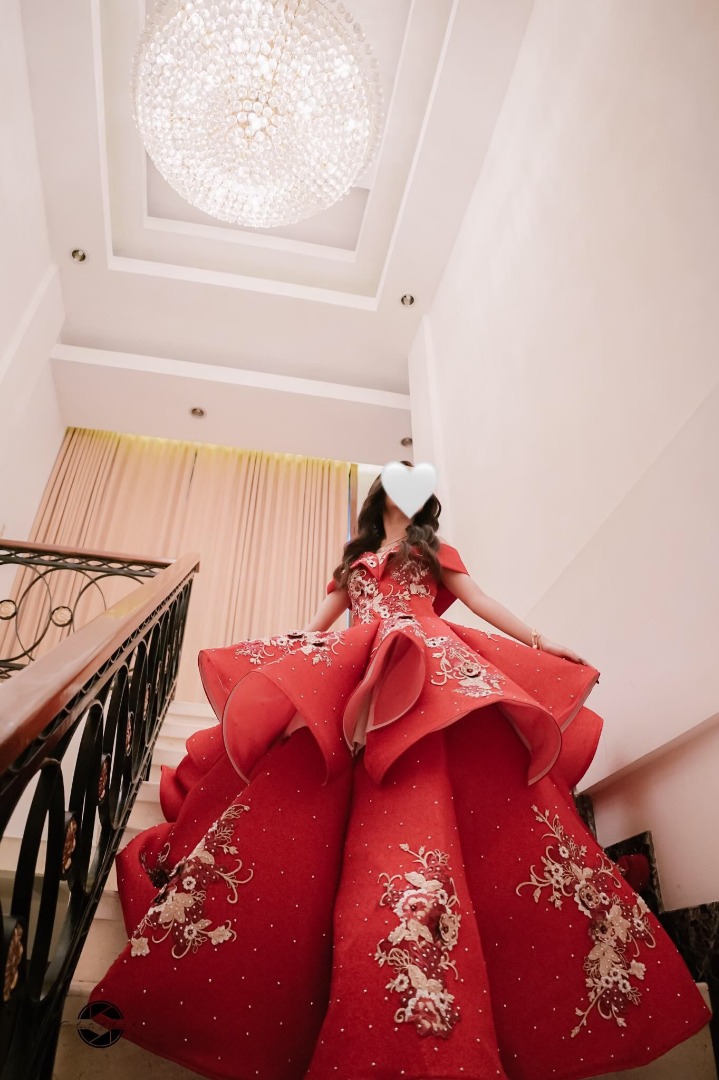Elegant gown discount for debut