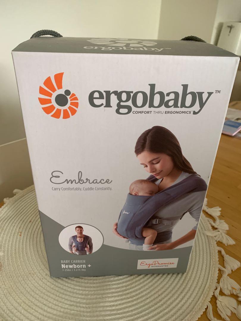 Ergobaby embrace carrier sling, Babies & Kids, Going Out, Carriers & Slings on Carousell