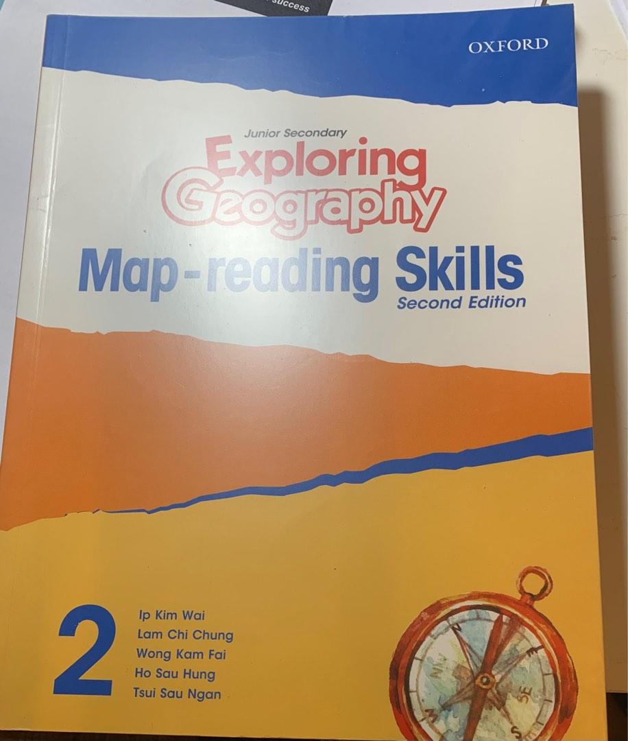 Exploring geography Map reading skills book 1 and 2, 興趣及遊戲, 書本 & 文具