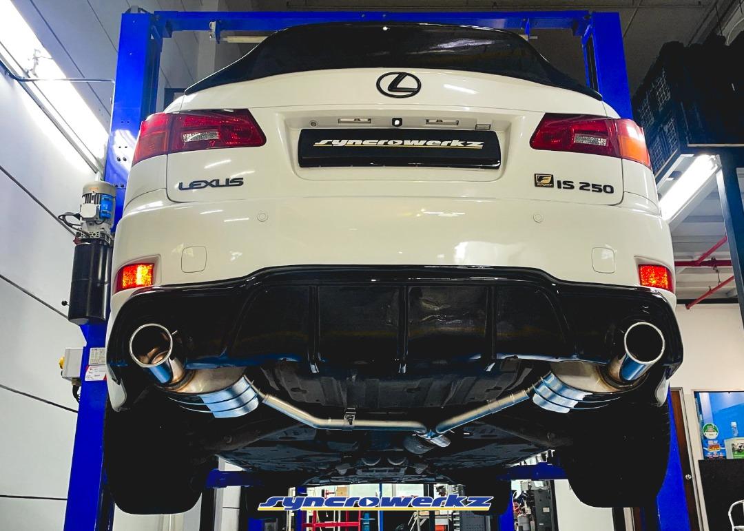 FOX Slipon Exhaust System for Lexus IS250 Stainless steel exhaust