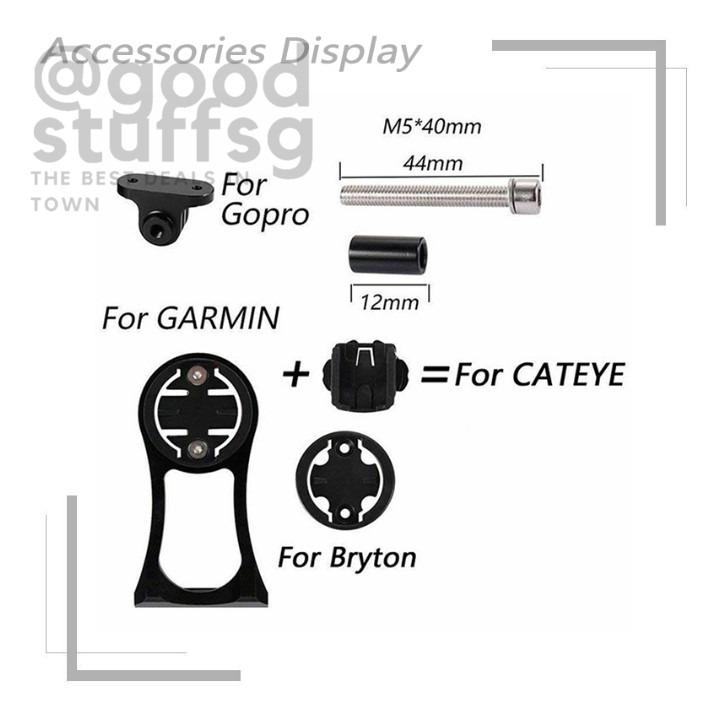 Bicycle Computer Mount Multifunctional Extension Bracket Aluminum Alloy  Bike Stopwatch Holder for Gamin Wahoo Bryton GoPro Bicycle Accessories
