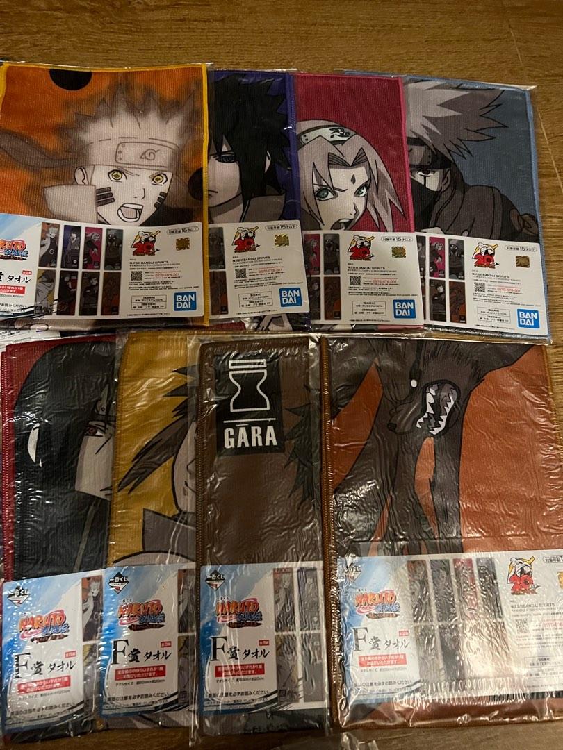 Set De 6 Sacoches Naruto Ichiban Kuji - Lot Japan NEW - Prix D - Neuf