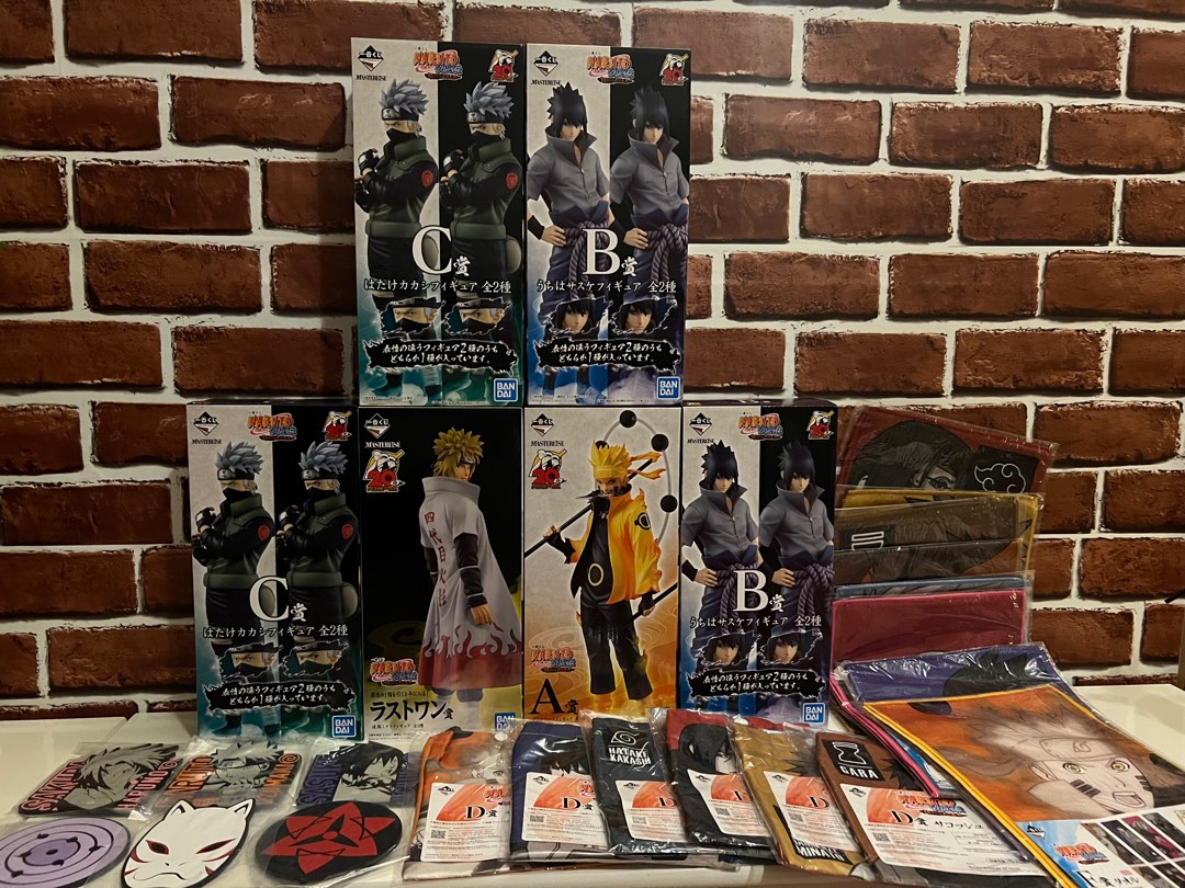 [Full set] last prize A B C D E F Naruto ichiban kuji figure naruto