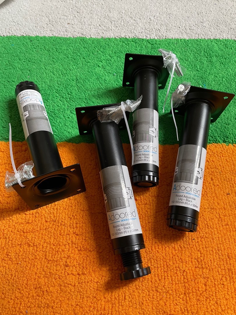 Furniture legs adjustable Adoored 10 each Furniture Home