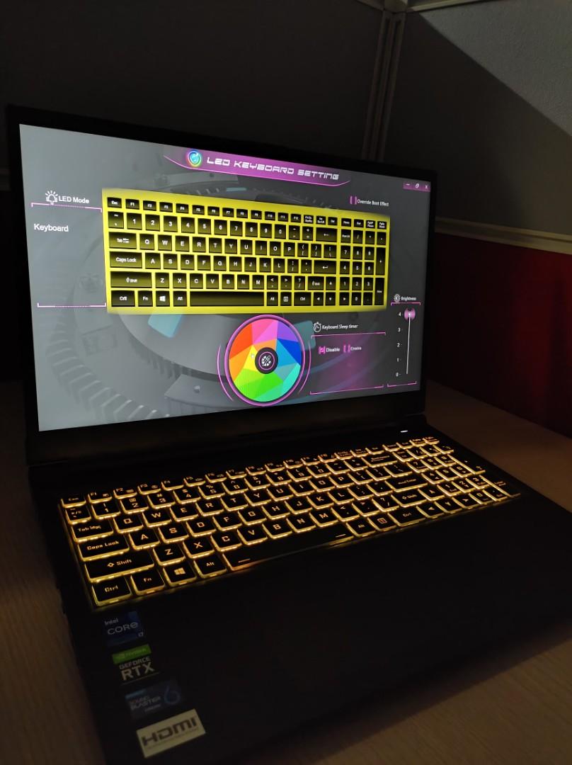 Forge Notebook Gaming laptop Forge 15s, 11th Gen i7-11800H, RTX3050 Ti, 16GB Ram ...