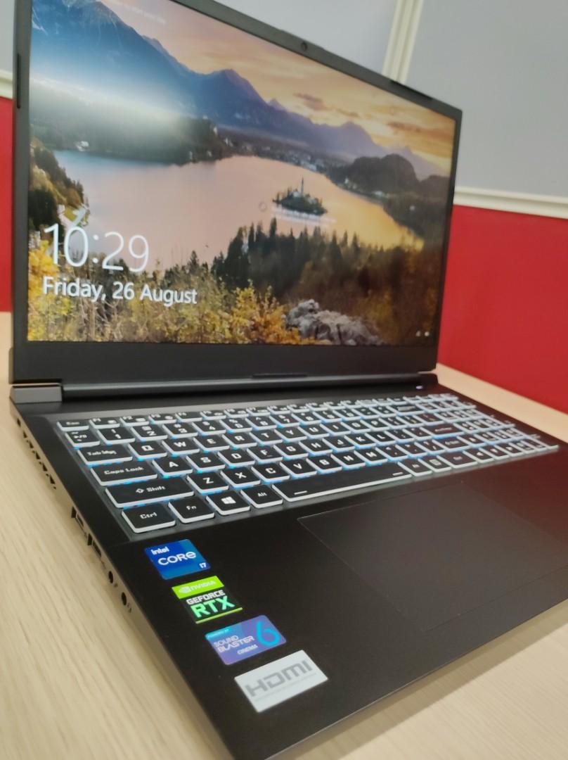 Forge Notebook Gaming laptop Forge 15s, 11th Gen i7-11800H, RTX3050 Ti, 16GB Ram ...