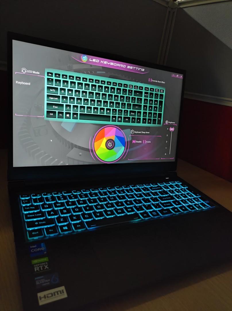 Forge Notebook Gaming laptop Forge 15s, 11th Gen i7-11800H, RTX3050 Ti, 16GB Ram ...