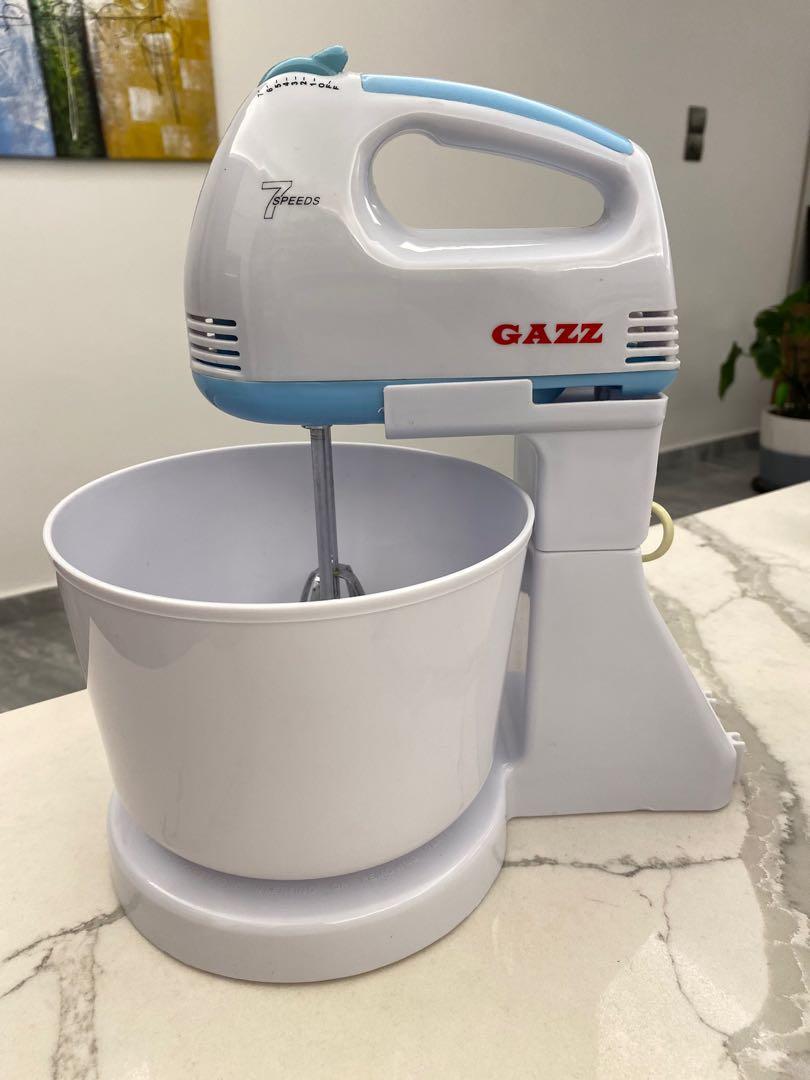 Gazz Stand mixer 7 speed beaters and dough hooks, TV & Home Appliances