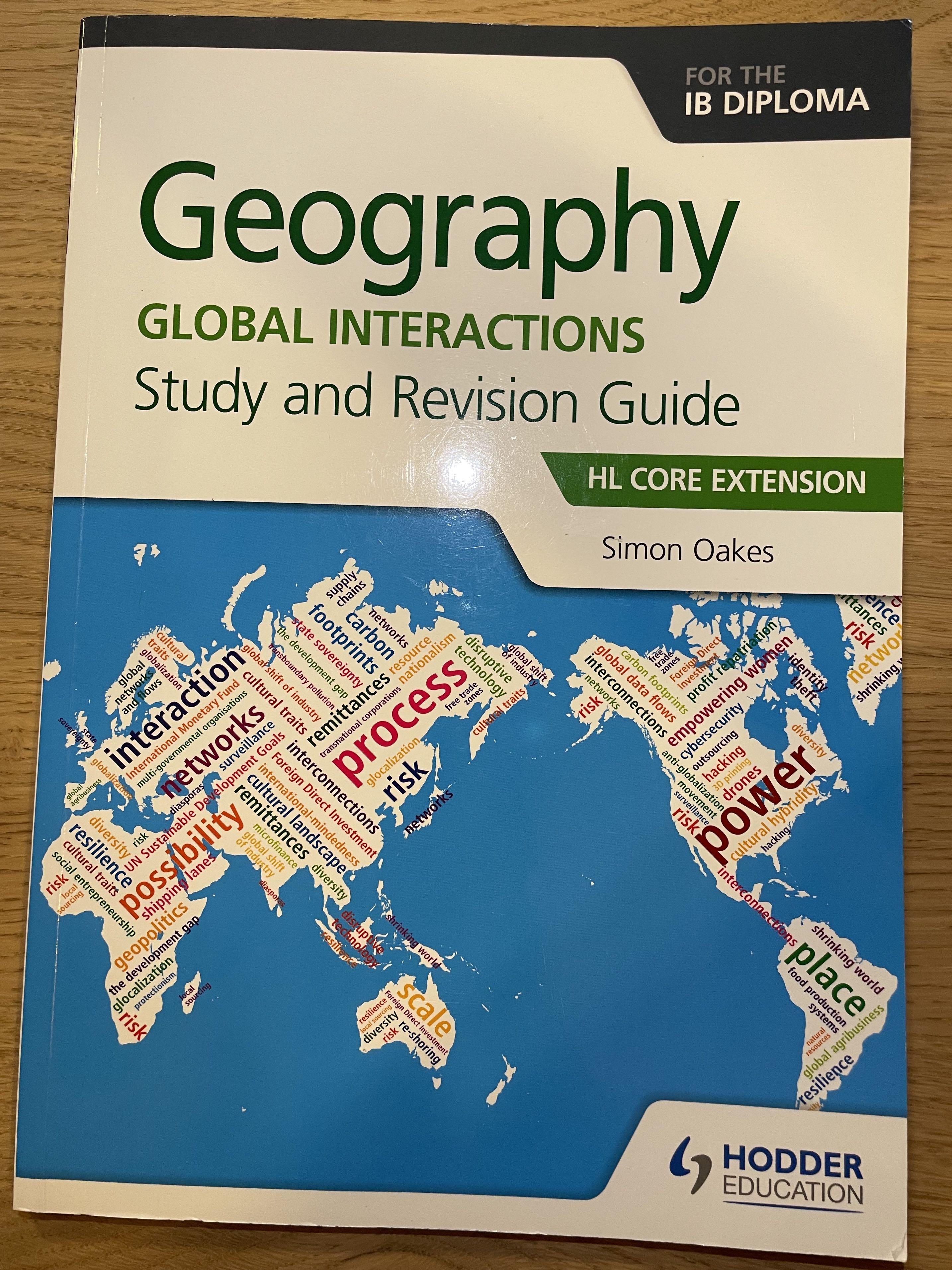 Geography for the IB Diploma Study and Revision Guide HL Core HL Core
