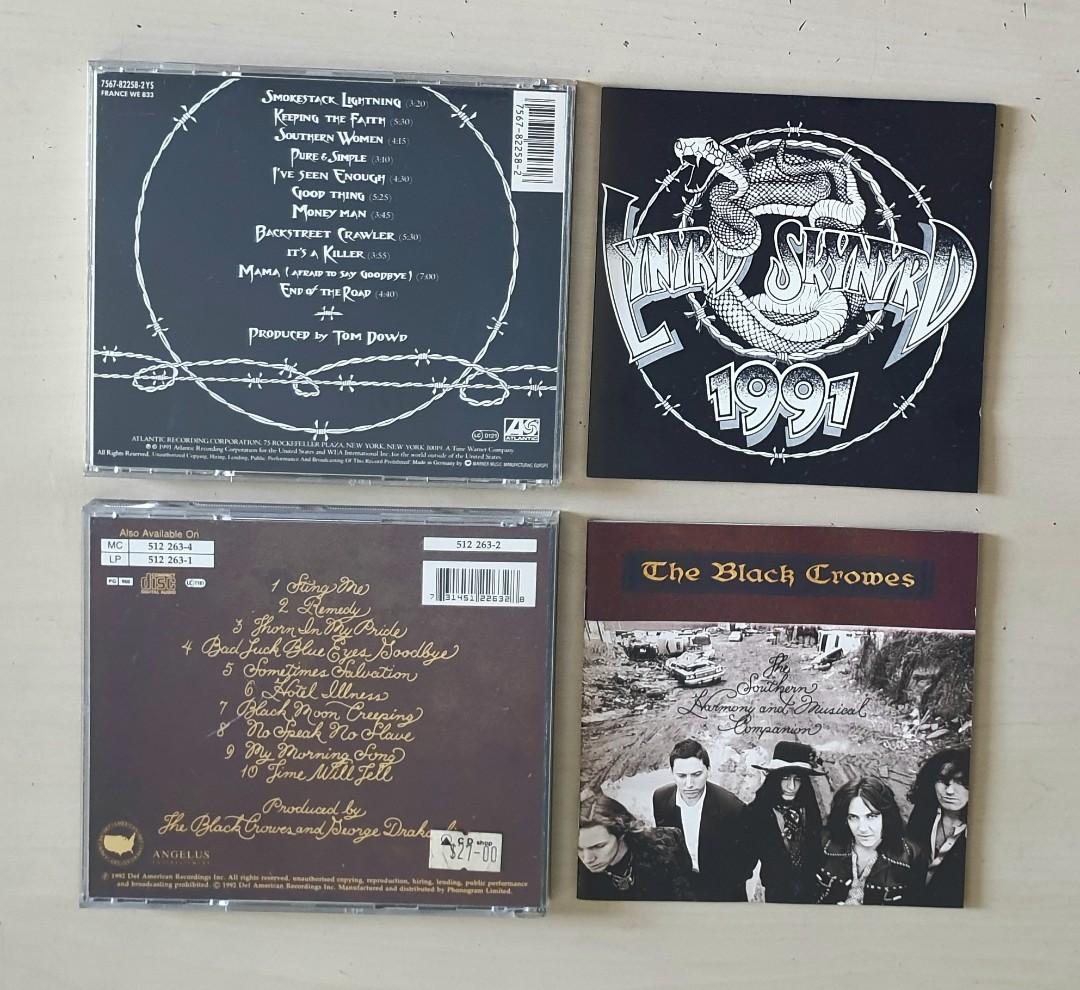 Grand Funk Railroad, ACDC Live, Lynyrd Skynyrd, The Black Crowes,OMD