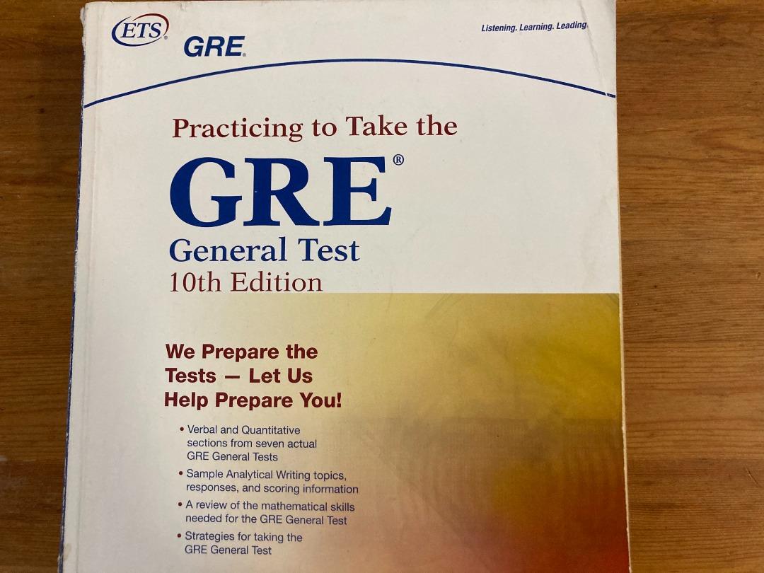 GRE General Test - ETS, Hobbies & Toys, Books & Magazines ...