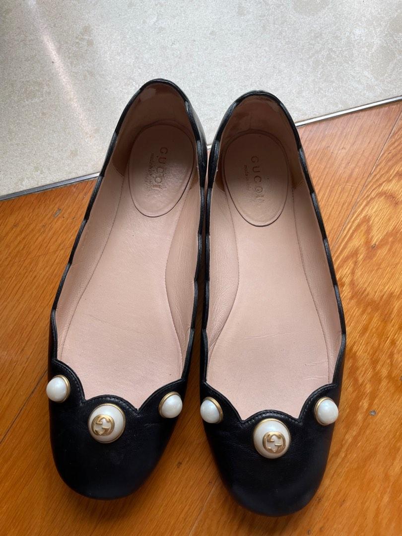 Gucci Pearl Flats Carousell