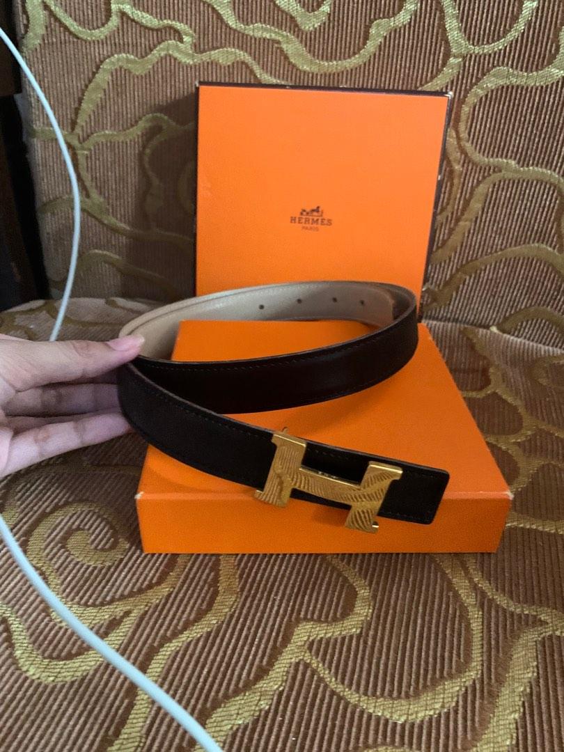 thin hermes belt