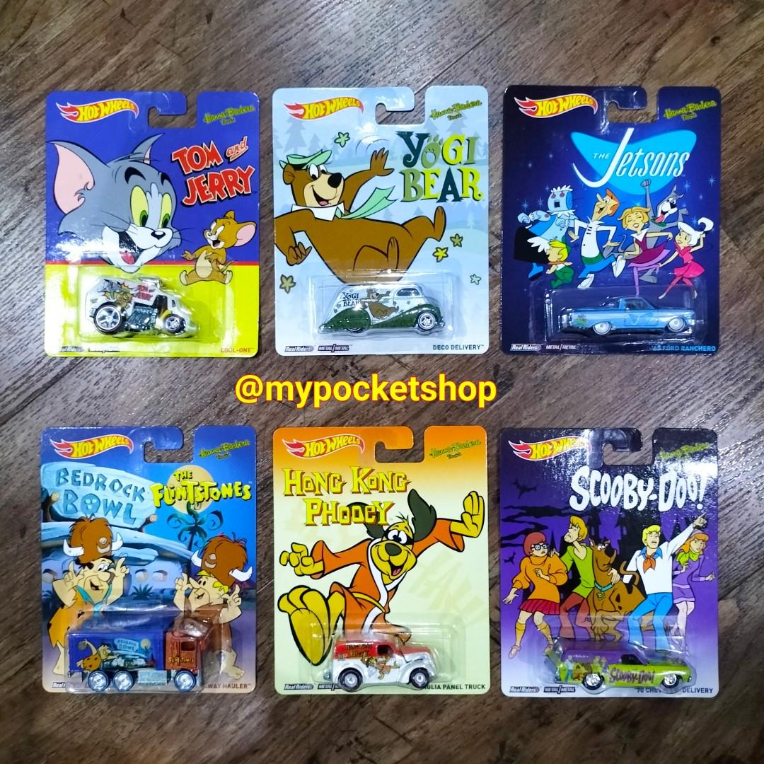 (110390) Hot Wheels HANNA BARBERA COLLECTION (18 Cars) / 20122014