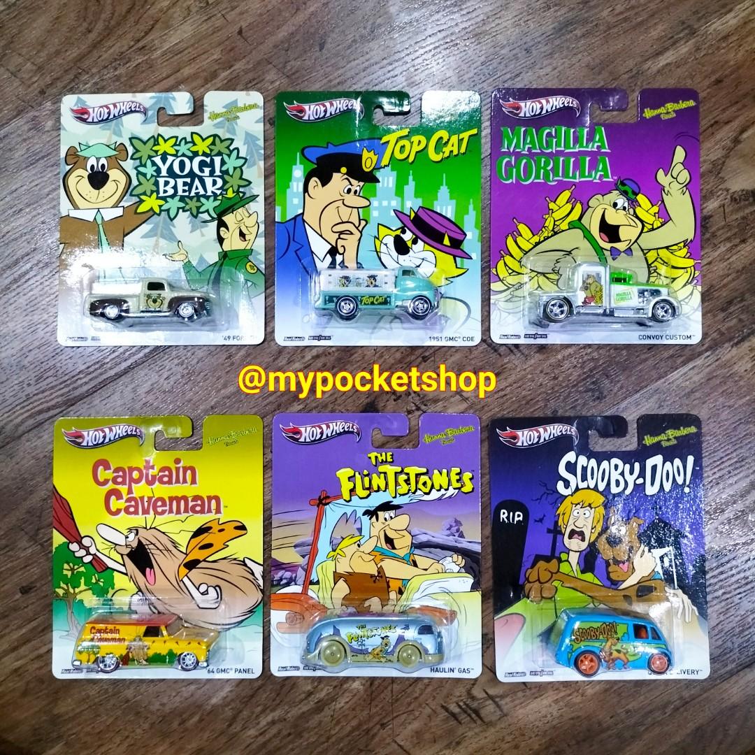 (110390) Hot Wheels HANNA BARBERA COLLECTION (18 Cars) / 20122014