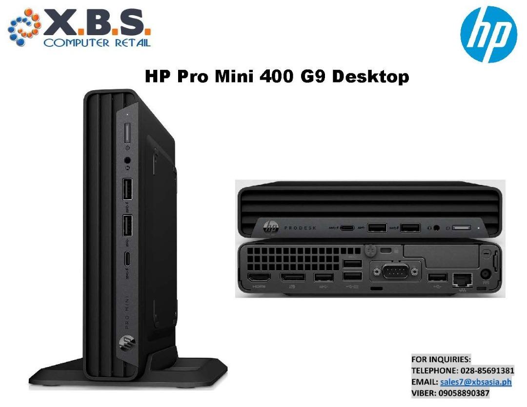 HP Pro Mini Pro Mini 400 G9 Desktop Computer - Intel Core i5 12th