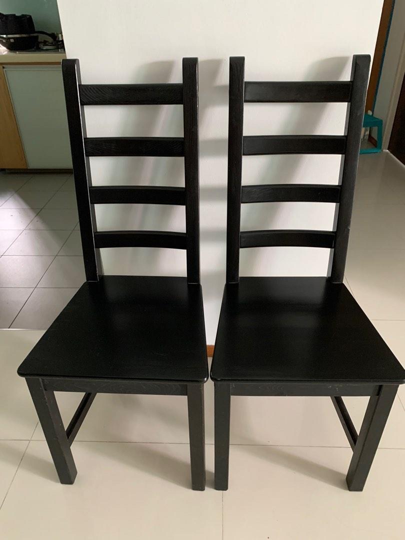 Ikea extendable dining table set, Furniture & Home Living, Furniture