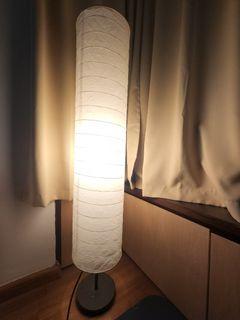 Ikea floor lamp with bulb