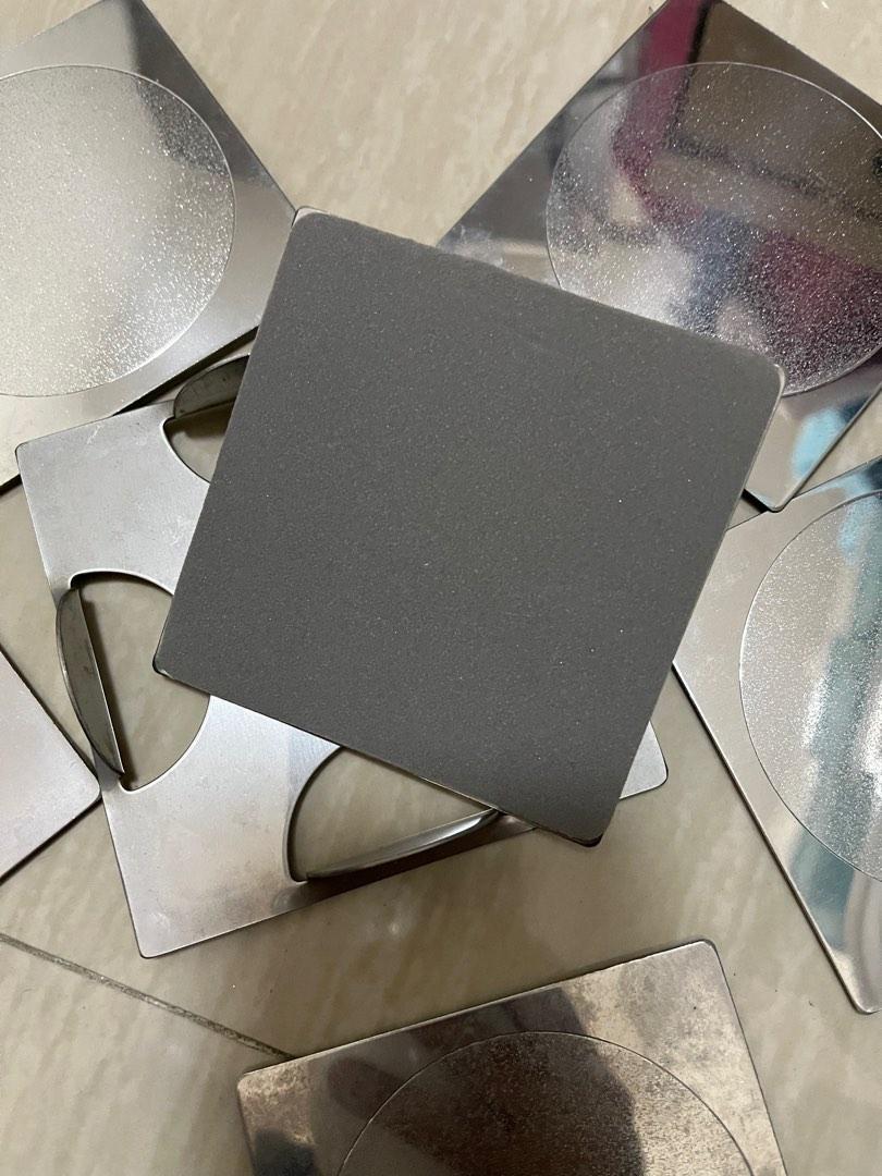 IKEA Metal Coasters Set, Furniture & Home Living, Kitchenware