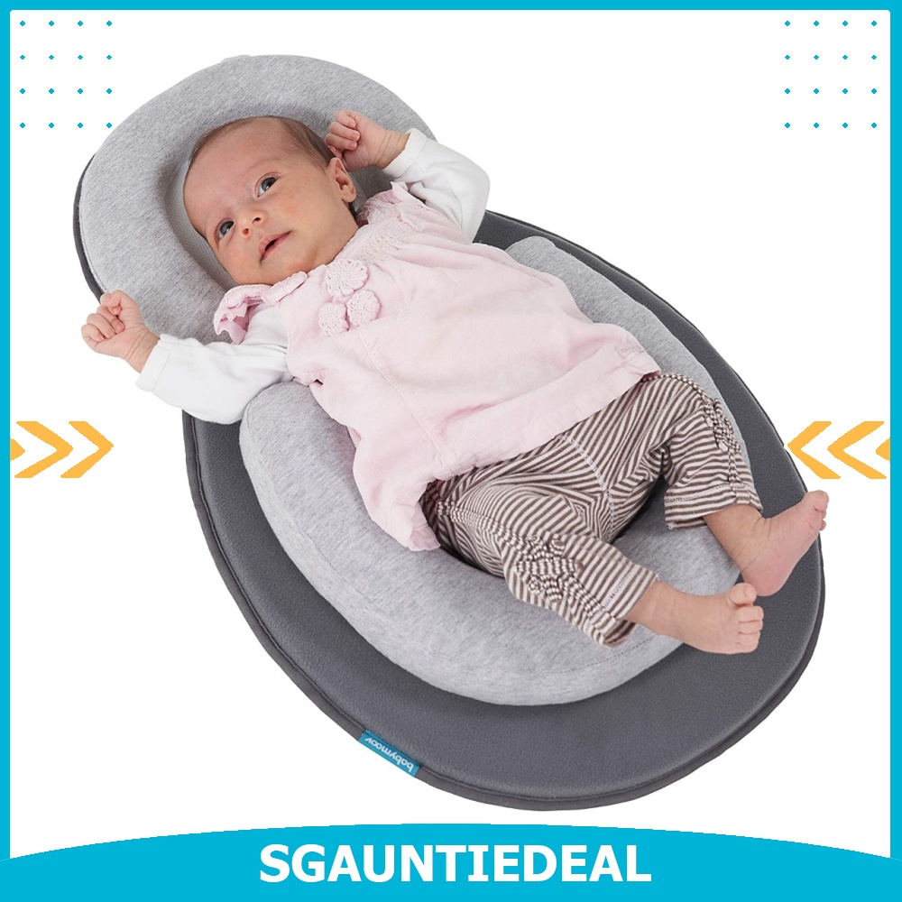 Portable Baby Bed Ultra Comfortable Newborn Lounger Lavish Portable Cozy Baby Bed Sleeper Baby Lounger Bed Infant Lounger Designed to Shape Head Round Foldable Baby Cosy Portable Bed Newborn Crib Bed 