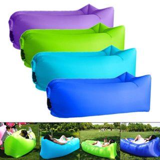 ISOFA Sports & Outdoor, Camping & Hiking Essential COMPACT INFLATABLE HANGOUT SOFA, SLEEPING BAG, BEACH LOUNGE