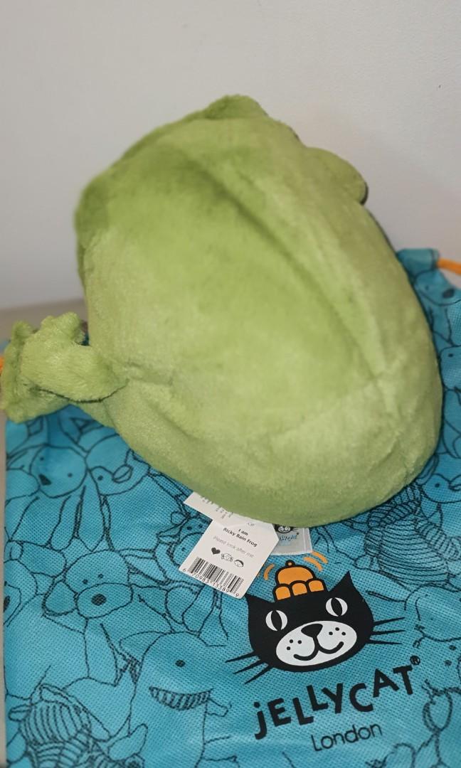 JellyCat London Ricky Rain Frog, Hobbies & Toys, Toys & Games on Carousell