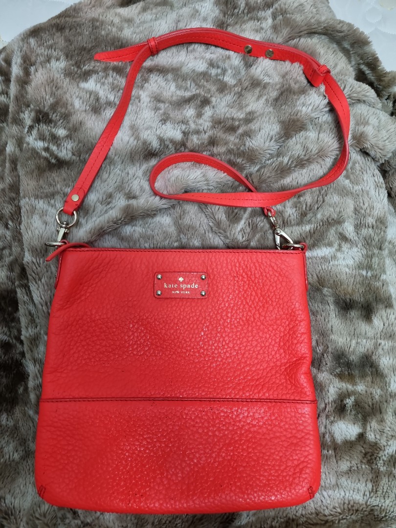Kate Spade Orange Shoulder Bag, Women's Fashion, Bags & Wallets, Purses ...