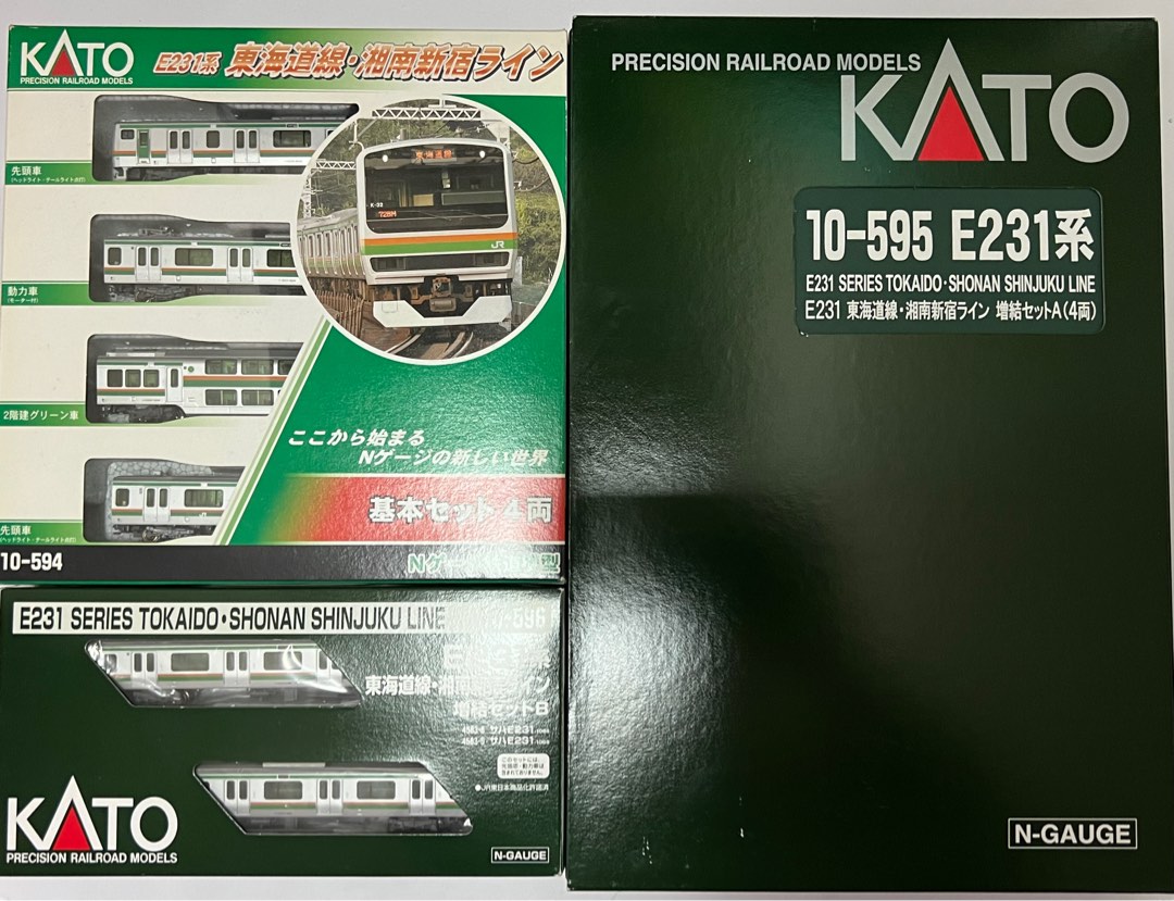 ドライブカトー N 10－595 E231系東海道線・湘南新宿ライン 4両基本セット 鉄道模型