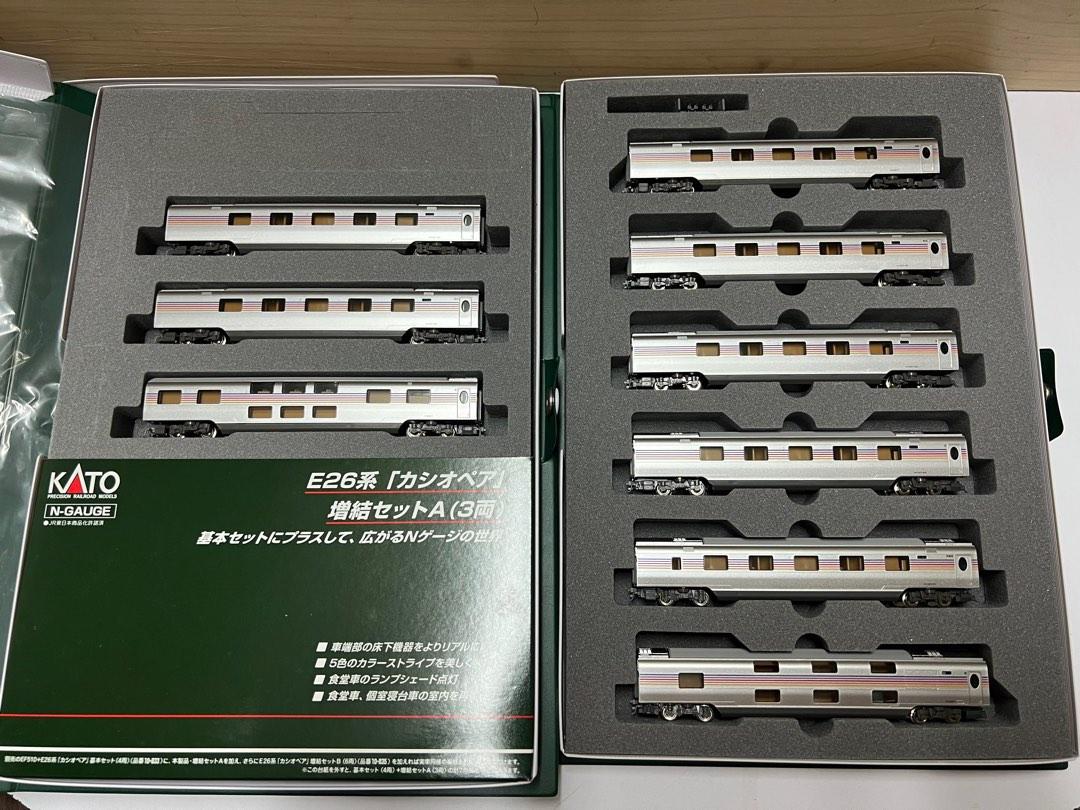 KATO 10-833 834 835 カシオペア 基本＋増結 12両セット EF510＋E26系カシオペア 基本＆増結セット | KATO(カトー) 10