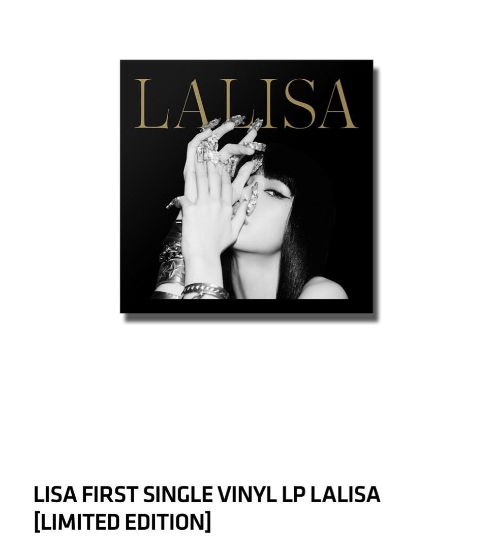 現貨］LISA FIRST SINGLE VINYL LP LALISA [LIMITED EDITION]全新未拆