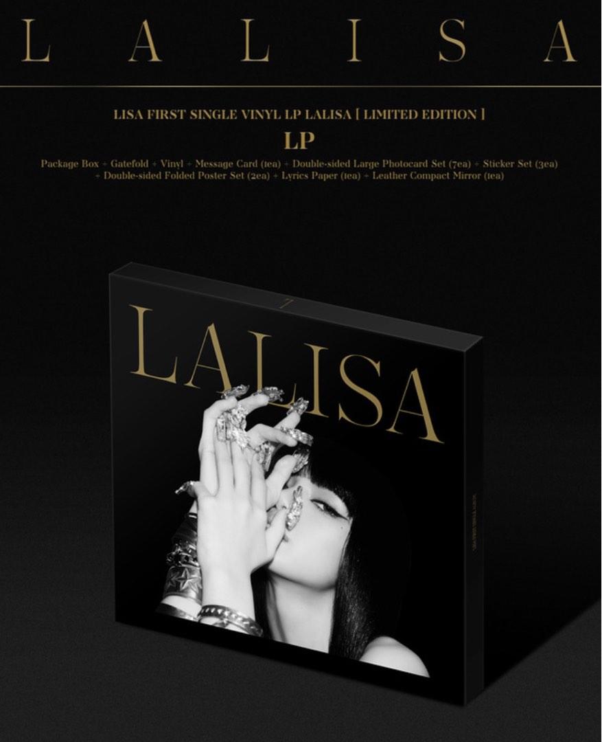 現貨］LISA FIRST SINGLE VINYL LP LALISA [LIMITED EDITION]全新未拆