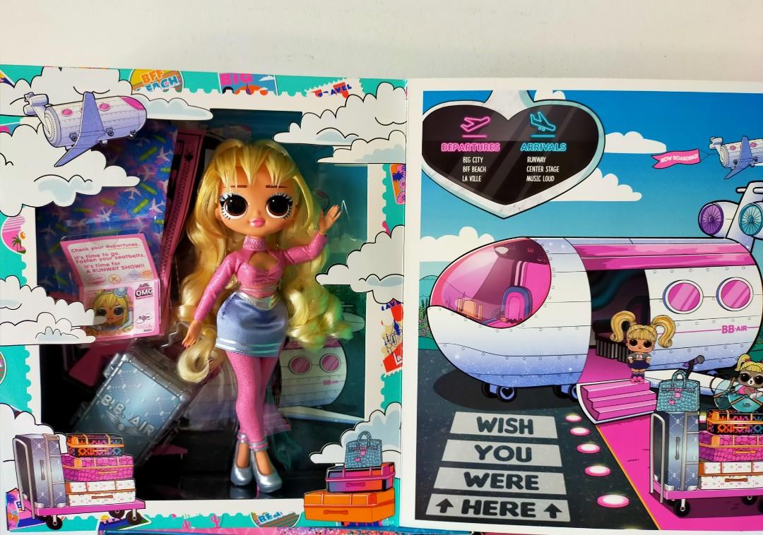 LOL Surprise OMG World Travel™ Fly Gurl Fashion Doll With 15