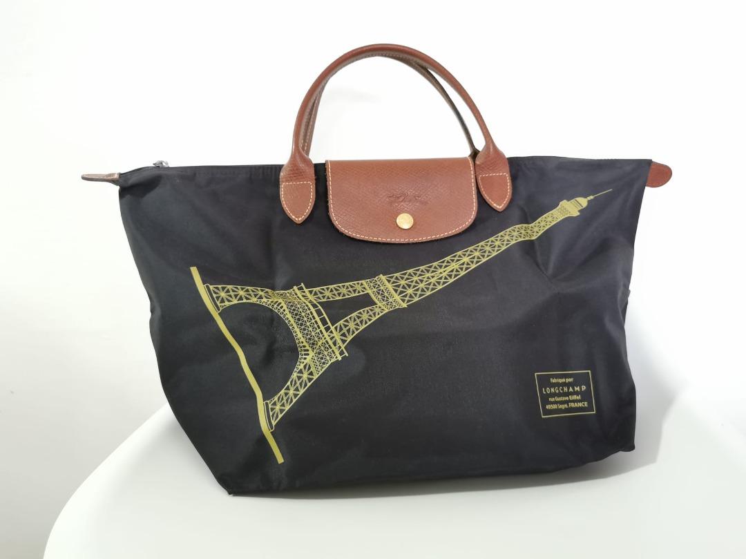 Longchamp eiffel tower bag limited edition discount