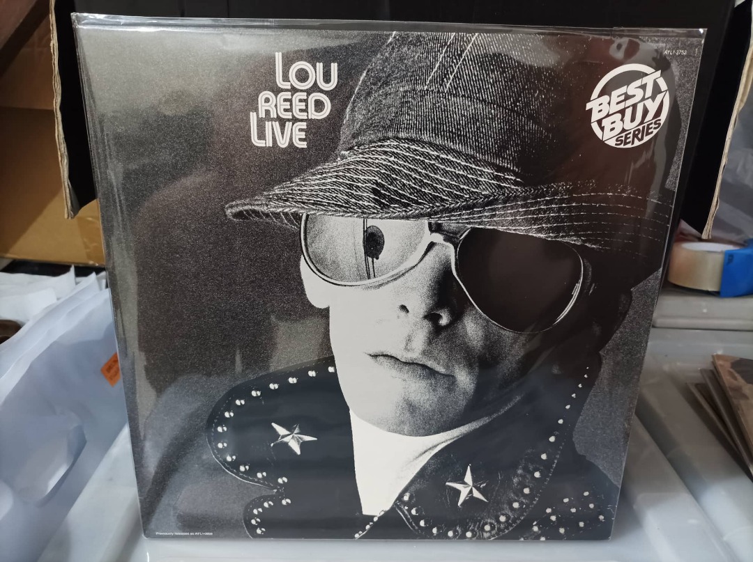 Lou Reed Live, Hobbies & Toys, Music & Media, Vinyls on Carousell