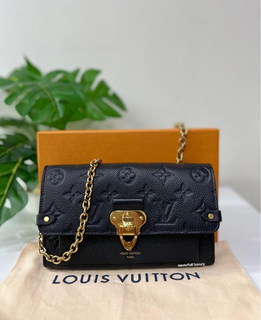 Louis Vuitton Vavin Monogram Empreinte Chain Wallet
