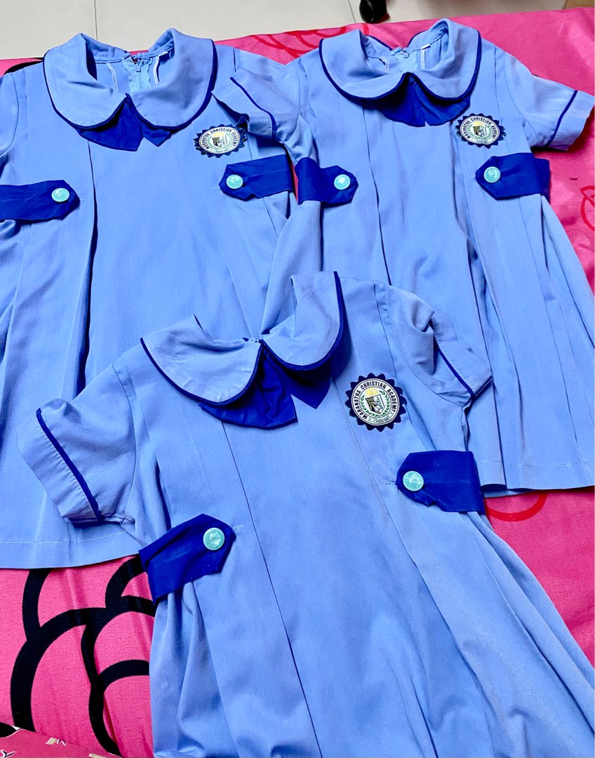 Maranatha Christian Academy MCA nursery/kinder uniform (preowned