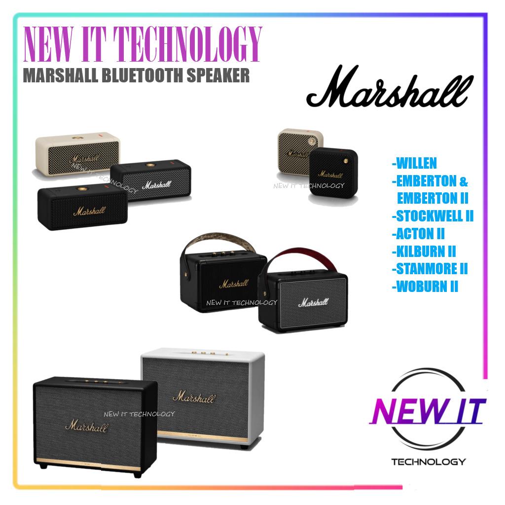 MARSHALL WILLEN EMBERTON EMBERTON II STOCKWELL II ACTON II KILBURN II STANMORE II WOBURN II Bluetooth Speaker
