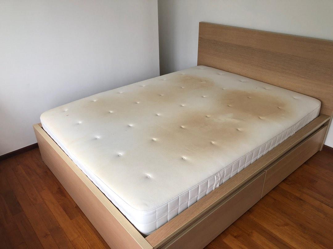 Mattress Queen size (Ikea), Furniture & Home Living, Furniture, Bed