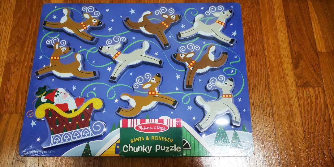 Melissa and doug store christmas puzzle