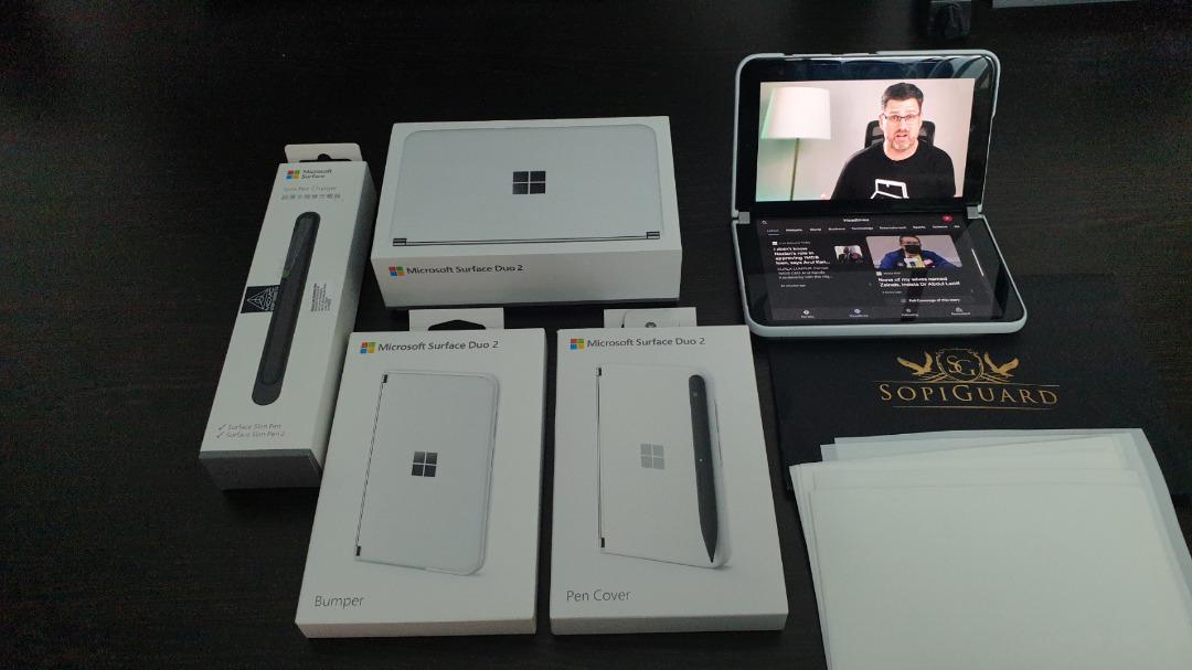 Microsoft Surface Duo 2 128GB full set with Surface Slim Pen 2 