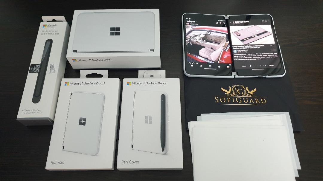 Microsoft Surface Duo 2 128GB full set with Surface Slim Pen 2 