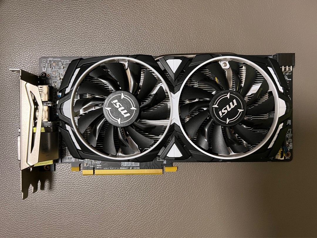 MSI Radeon RX 580 ARMOR 8G OC, 電腦＆科技, 電腦周邊及配件, 其他 - Carousell