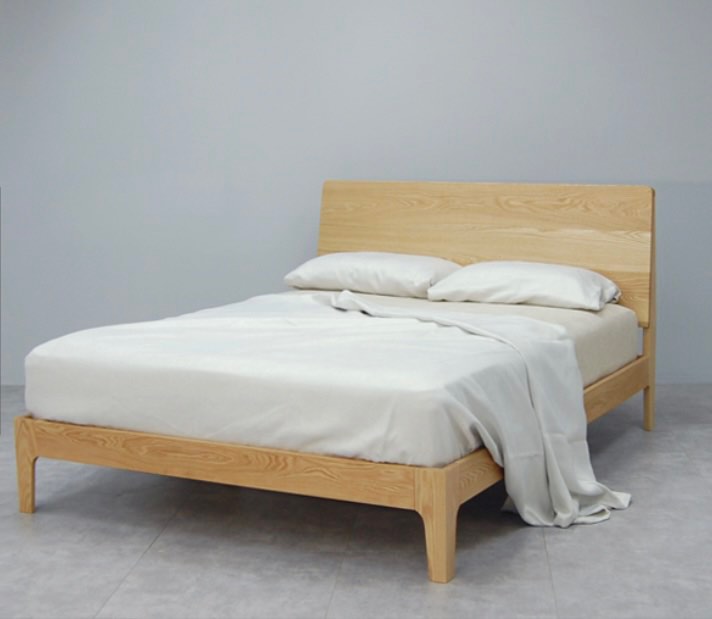 Namu Beaumont Oak Wood Bedframe, Furniture & Home Living, Furniture